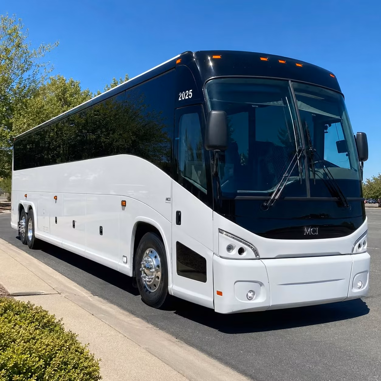 56 passenger charter bus