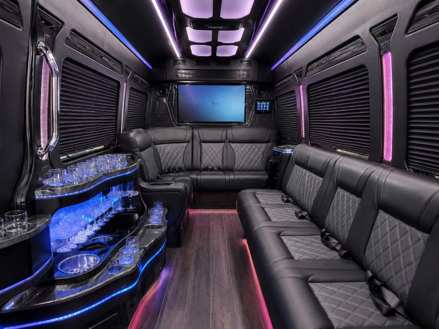 sprinter limousine inside